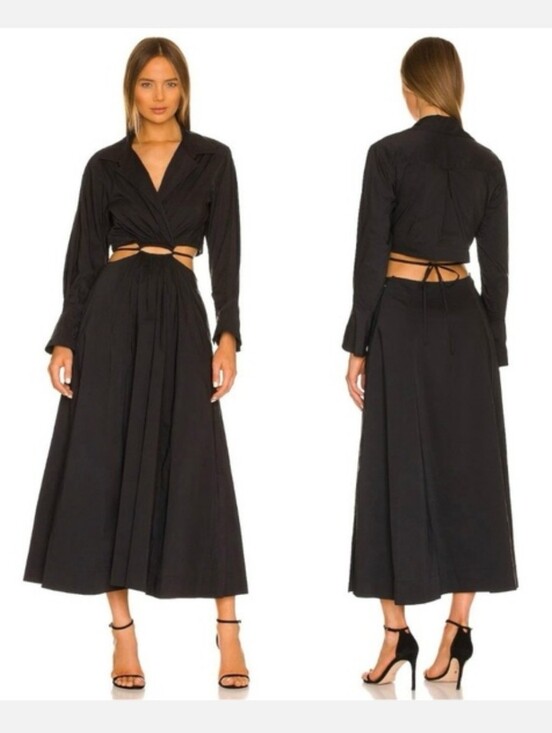 Young Fabulous & Broke Dresses & Skirts - Young Fabulous & Broke Derby Cutout Maxi Dress, Size M